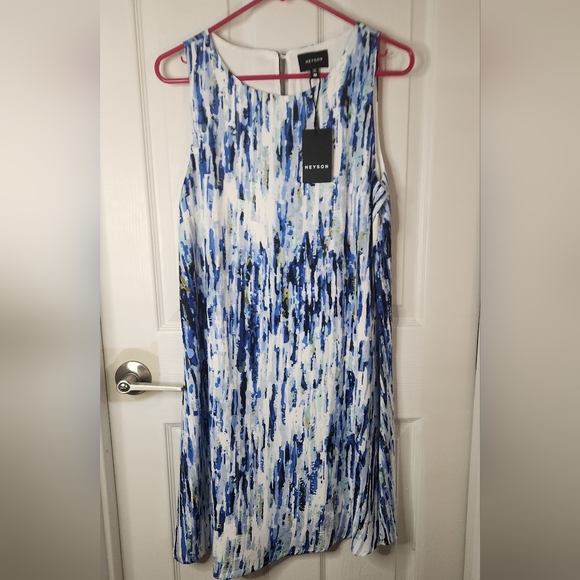 heyson Dresses & Skirts - Heyson Blue and White Dress